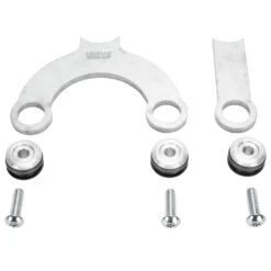 Rubber Mount Bracket Kit For Lowbrow Oil Tanks - For 500 / 650 C.c. Unit Triumph Motorcycles - Aluminum Washers