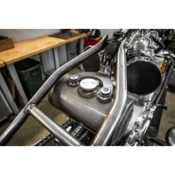 Rubber Mount Bracket Kit For Lowbrow Oil Tanks - For 500 / 650 C.c. Unit Triumph Motorcycles - Aluminum Washers -Motor Parts Hub 009837 lowbrow customs rubber mount bracket kit lowbrow oil tanks 500 650cc unit triumph motorcycles aluminum washers 1