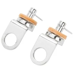 Chrome Solo Seat Bolt-On Spring Mounts For Harley-Davidson Swingarm Frames 1958 - 1985 -Motor Parts Hub 009899 lowbrow customs chrome solo seat bolt on spring mounts for harley davidson swingarm frames 1958 1985 2