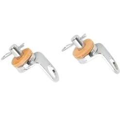 Chrome Solo Seat Bolt-On Spring Mounts For Harley-Davidson Swingarm Frames 1958 - 1985 -Motor Parts Hub 009899 lowbrow customs chrome solo seat bolt on spring mounts for harley davidson swingarm frames 1958 1985 4