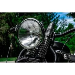 Springer Headlight 1936 - 1954 Harley-Davidson - Black With Chrome Bezel - 12 Volt 12 Springer Headlight 1936 - 1954 Harley-Davidson - Black With Chrome Bezel - 12 Volt -Motor Parts Hub 009907 SpringerHeadlight1936 1954Harley Davidson BlackwithChromeBezel 12volt 5