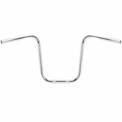 Ape Hanger Handlebars - 1 Inch - 12 Inch Rise - Chrome 12 Ape Hanger Handlebars - 1 Inch - 12 Inch Rise - Chrome -Motor Parts Hub 009963 cycle standard apehanger handlebars 1in 12in rise chrome 2