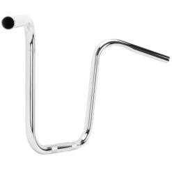 Ape Hanger Handlebars - 1 Inch - 12 Inch Rise - Chrome 13 Ape Hanger Handlebars - 1 Inch - 12 Inch Rise - Chrome -Motor Parts Hub 009963 cycle standard apehanger handlebars 1in 12in rise chrome 4