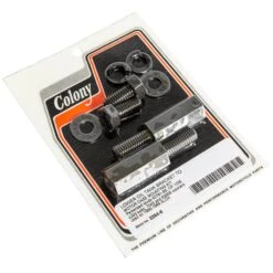 3264-8 Parkerized Lower Oil Tank Bracket To Motor Case Mount Kit 1966 - 1969 Harley-Davidson XLCH