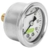 60 Psi Oil Pressure Gauge - White Face