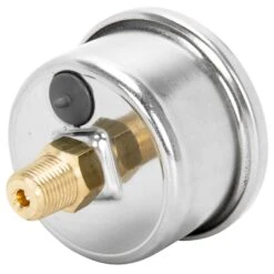 60 Psi Oil Pressure Gauge - White Face -Motor Parts Hub 010005 lowbrow customs 60 psi oil pressure gauge white face 6