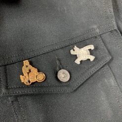 Good Luck Lapel Pin 8 Good Luck Lapel Pin -Motor Parts Hub 010128 lowbrow customs good luck lapel pin 4