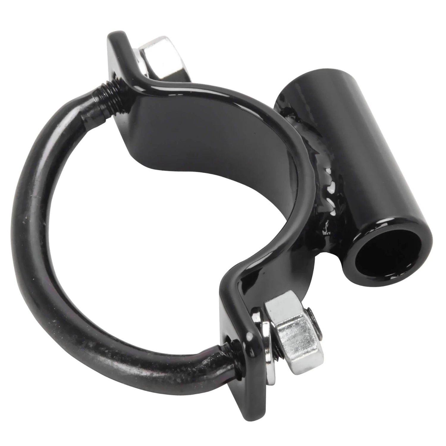 Black Universal Solo Seat Hinge / Pivot Bracket - Bolt-on 4 Black Universal Solo Seat Hinge / Pivot Bracket - Bolt-on - Image 4