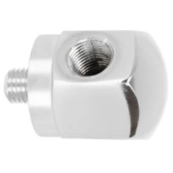 Rocker Box Oil Pressure Gauge Adapter Fitting - Chrome - 1966 - 1970 Harley-Davidson Shovelhead, 1957 - 1970 Sportster