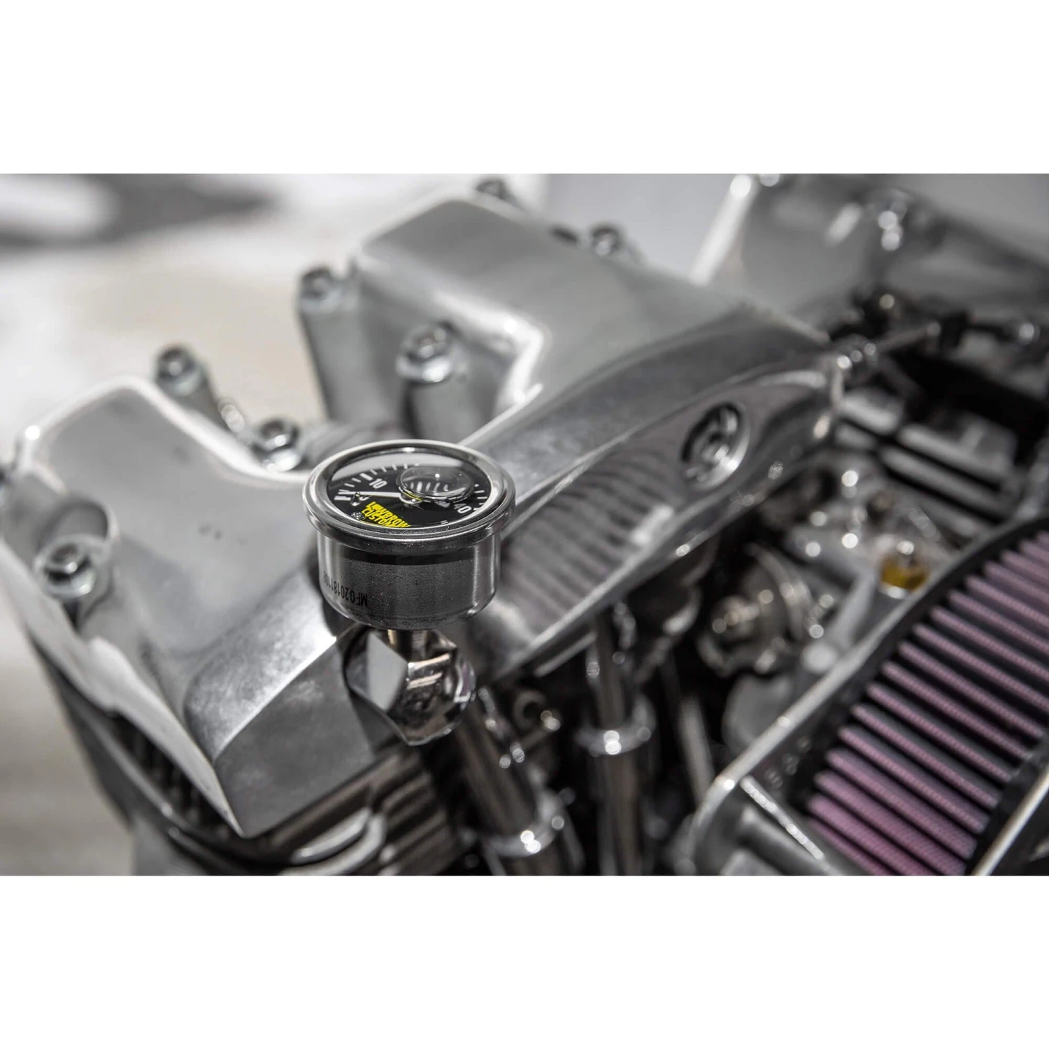 Rocker Box Oil Pressure Gauge Adapter Fitting - Chrome - 1966 - 1970 Harley-Davidson Shovelhead, 1957 - 1970 Sportster 4 Rocker Box Oil Pressure Gauge Adapter Fitting - Chrome - 1966 - 1970 Harley-Davidson Shovelhead, 1957 - 1970 Sportster - Image 4