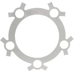 Locking Tab Washer For Harley-Davidson Rear Wheel Pulley / Sprocket - Tumbled Stainless