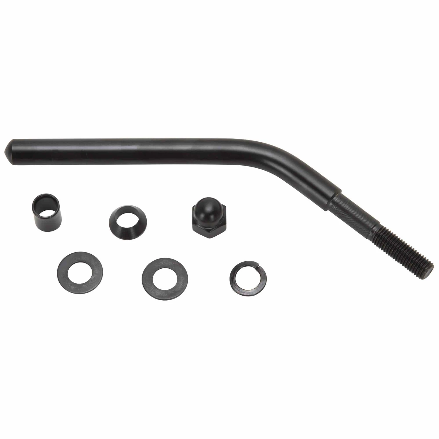 Black Heart Motorcycle Mirror - Perch Mount - Black 5 Black Heart Motorcycle Mirror - Perch Mount - Black - Image 5