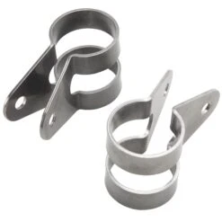 Side Mount Headlight Bracket Set For Harley 35mm Narrow Glide Front Forks