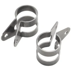 Side Mount Headlight Bracket Set For Harley 39mm Narrow Glide Front Forks