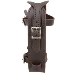 Leather Fuel Reserve Bottle Carrier - Brown -Motor Parts Hub 010406 lowbrow customs leather fuel reserve bottle carrier brown 1 6e64a577 ba17 4989 91af 2ed9c22382d9