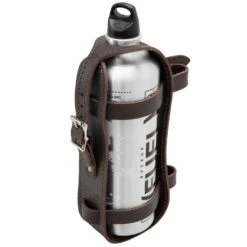 Leather Fuel Reserve Bottle Carrier - Brown -Motor Parts Hub 010406 lowbrow customs leather fuel reserve bottle carrier brown 7 e7704276 c076 4bb2 8ef9 6789280b2b55