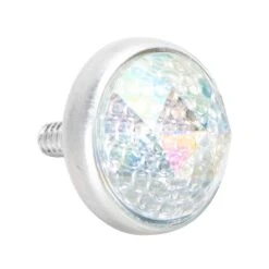 Glass License Plate Prism Reflector - Rainbow
