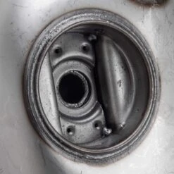 Reproduction Harley Model 125 / Model 165 / Hummer Gas Tank With Key Switch -Motor Parts Hub 010564 Lowbrow Customs Reproduction Harley Model 125 Model 165 Hummer Gas Tank with Key Switch 7