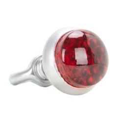 Glo Brite Glass License Plate Reflector - Red