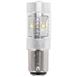 LED 1157 Tail Light Bulb - Positive Ground 7 LED 1157 Tail Light Bulb - Positive Ground -Motor Parts Hub 010814 Cycle Standard LED1157TailLightBulb PositiveGround 3