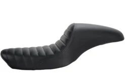 Americano 2-Up Cafe Seat - Tuck And Roll - Fits 1986-2003 Harley-Davidson Sportsters -Motor Parts Hub 010880 Saddlemen Americano Tuck And Roll Seat fits 1986 2003 Harley Davidson Sportsters 2
