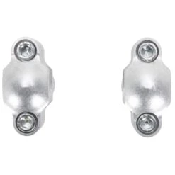 Smooth 1" Handlebar Risers - Aluminum -Motor Parts Hub 010998 Lowbrow Customs Smooth 1in Handlebar Risers Aluminum 4