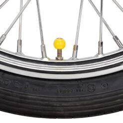 Yellow Moon Air Valve Caps 8 Yellow Moon Air Valve Caps -Motor Parts Hub 011035 Mooneyes Yellow Moon Air Valve Caps 5