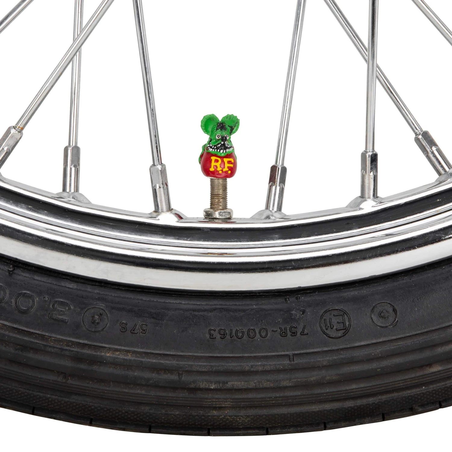 Rat Fink Air Valve Caps - Green 3 Rat Fink Air Valve Caps - Green - Image 3