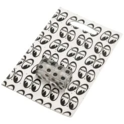 Dice Air Valve Caps - Clear -Motor Parts Hub 011041 Mooneyes Dice Air Valve Caps Clear 3
