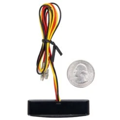 Aurora Mini LED Tail Light - Smoke Lens - Black -Motor Parts Hub 011130 Cycle Standard Aurora Mini LED Tail Light Smoke Lens Black 3