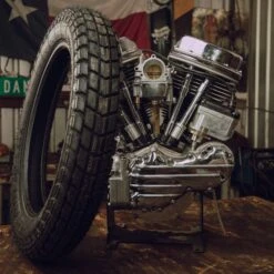 Baja 100 Tire 18" - 4.00-18 64T -Motor Parts Hub 011312 Bates Baja 100 18