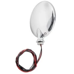 2-3/4 Inch Pancake Headlight - Clear Lens -Motor Parts Hub 011482 FNA 2 3 4in Pancake Headlight Clear Lens 6