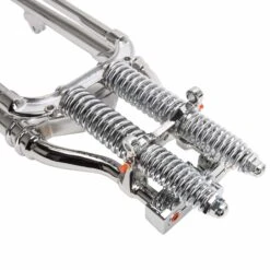 Hardbody Antique Style Springer Front End - 2 Inch Under Length - Chrome 25 Hardbody Antique Style Springer Front End - 2 Inch Under Length - Chrome -Motor Parts Hub 011515 Mid USA Hardbody Antique Style Springer Front End 2 Inch Under Length Chrome 11