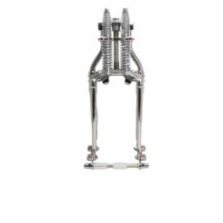 New Products -Motor Parts Hub 011515 Mid USA Hardbody Antique Style Springer Front End 2 Inch Under Length Chrome 2