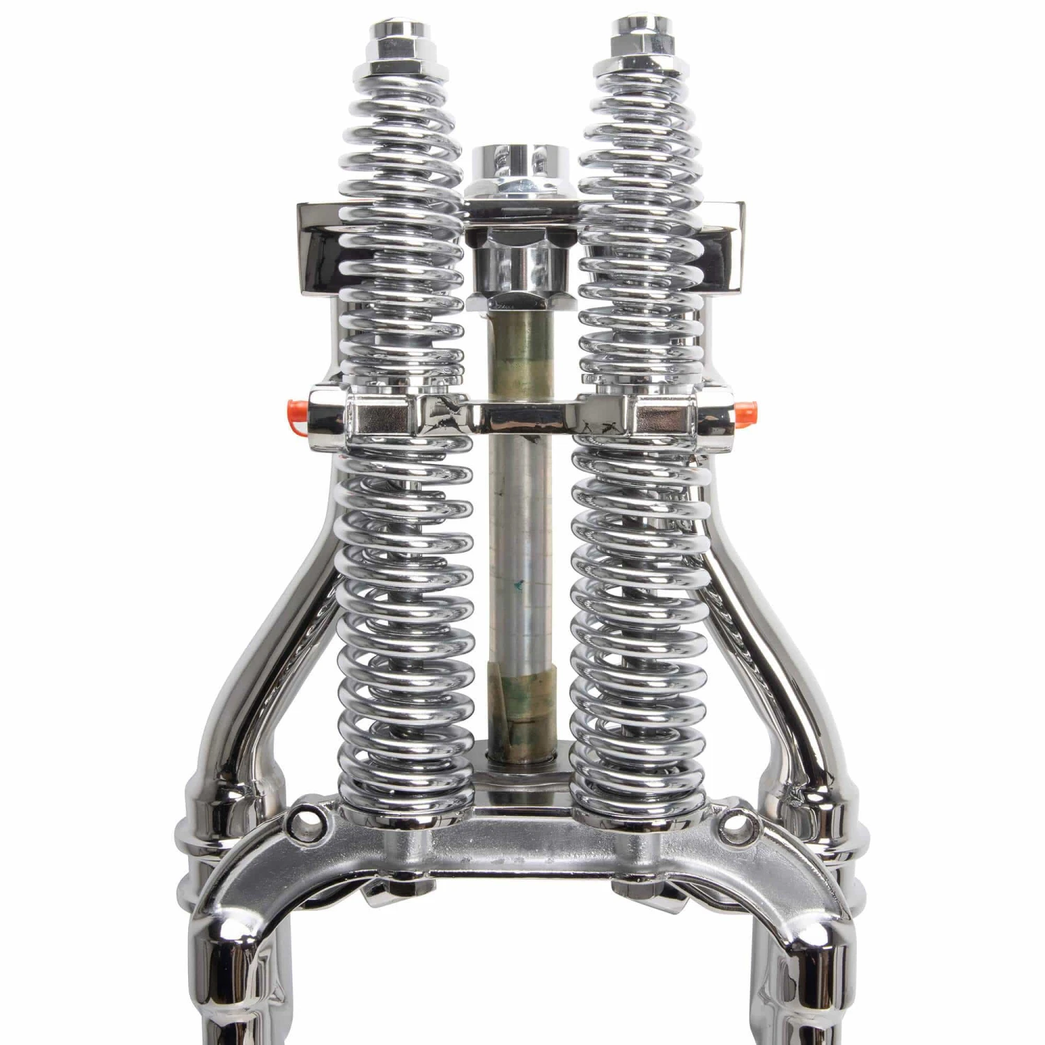 Hardbody Antique Style Springer Front End - 2 Inch Under Length - Chrome 4 Hardbody Antique Style Springer Front End - 2 Inch Under Length - Chrome - Image 4