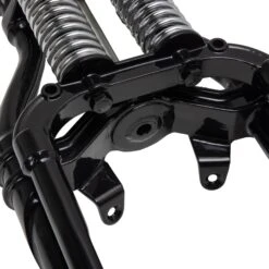 Hardbody Antique Style Springer Front End - 2 Inch Under Length - Black -Motor Parts Hub 011520 Mid USA Hardbody Antique Style Springer Front End 2 Inch Under Length Black 14