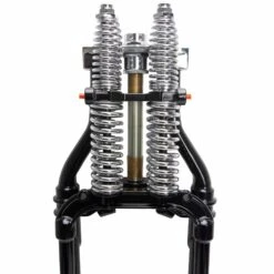 Hardbody Antique Style Springer Front End - Standard Length - Black -Motor Parts Hub 011521 Mid USA Hardbody Antique Style Springer Front End Standard Length Black 2