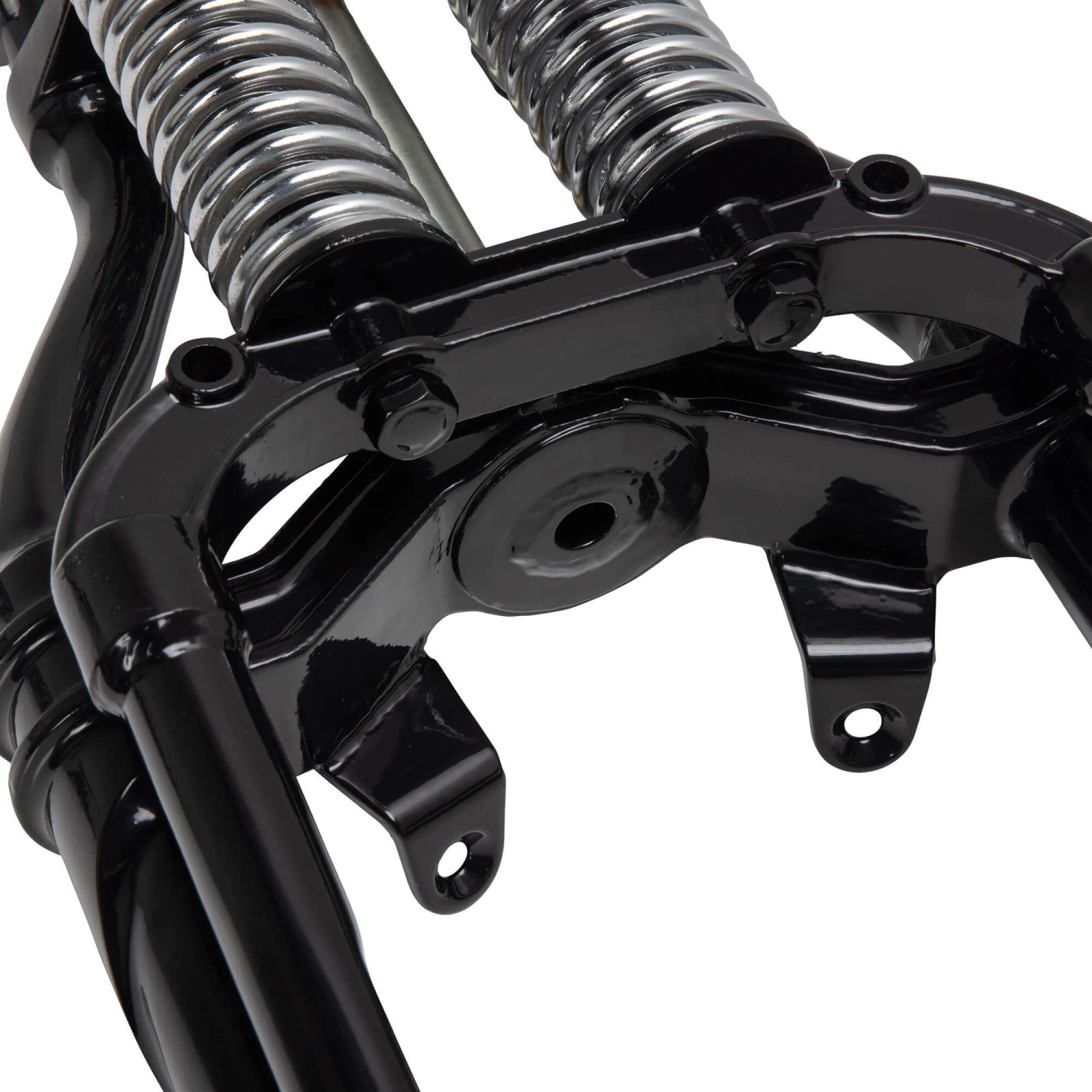 Hardbody Antique Style Springer Front End - 2 Inch Over Length - Black 8 Hardbody Antique Style Springer Front End - 2 Inch Over Length - Black - Image 8