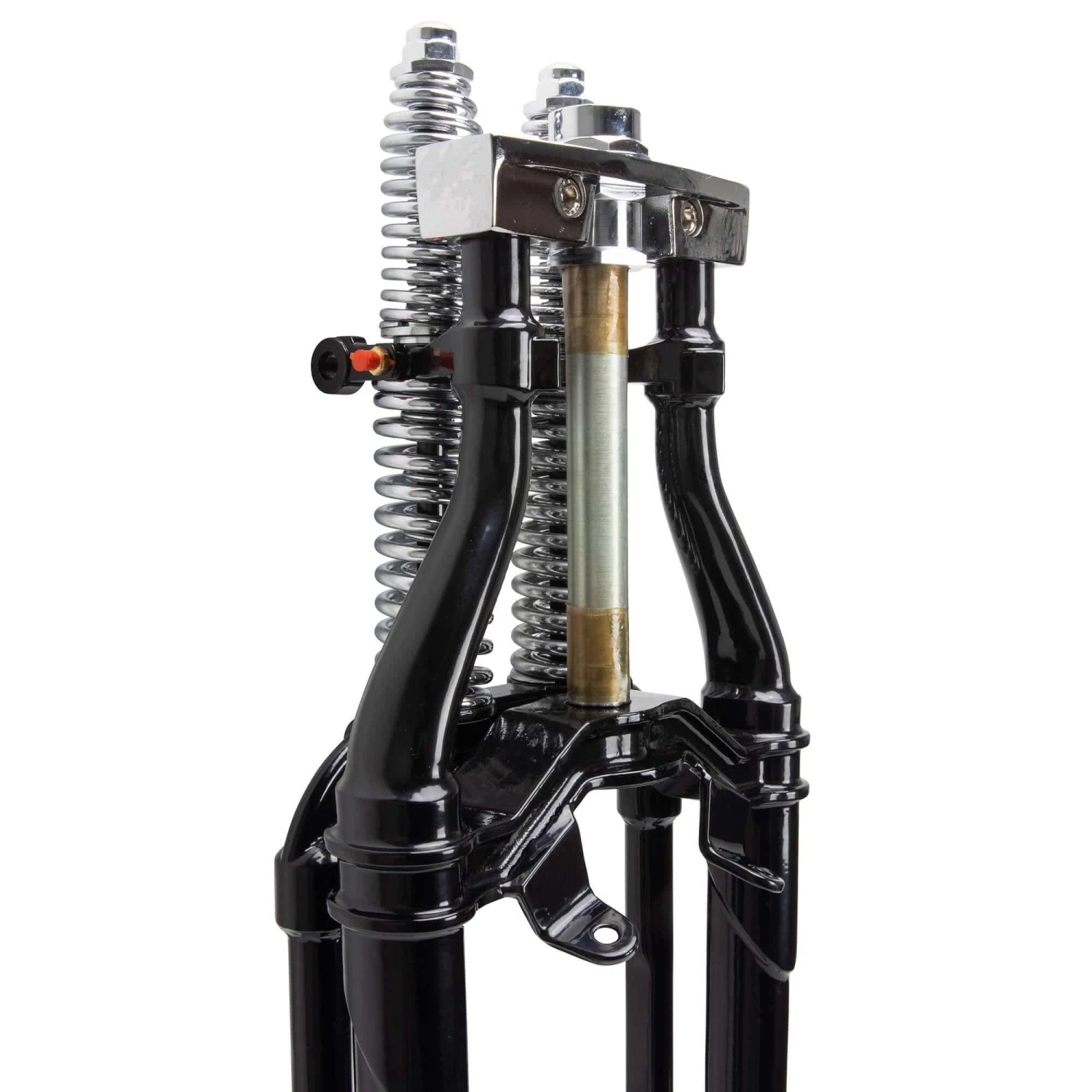 Hardbody Antique Style Springer Front End - 2 Inch Over Length - Black 6 Hardbody Antique Style Springer Front End - 2 Inch Over Length - Black - Image 6