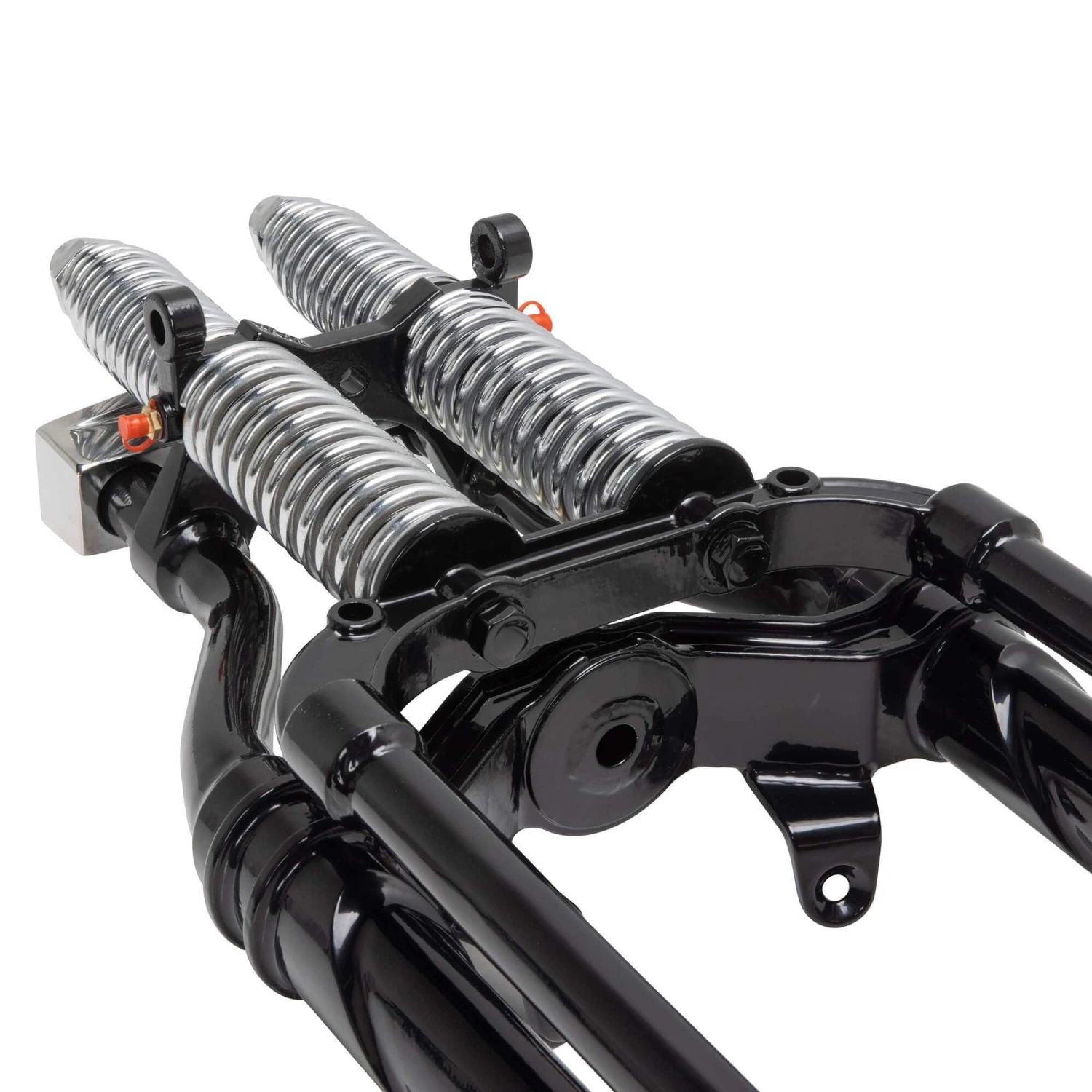 Hardbody Antique Style Springer Front End - 2 Inch Over Length - Black 14 Hardbody Antique Style Springer Front End - 2 Inch Over Length - Black - Image 14