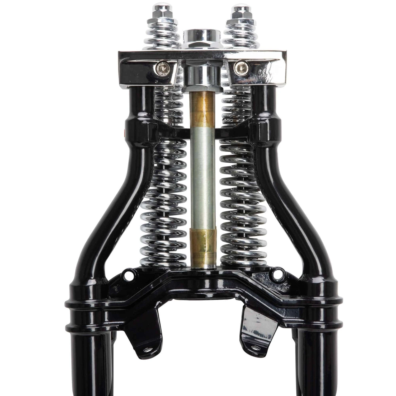 Hardbody Antique Style Springer Front End - 2 Inch Over Length - Black 7 Hardbody Antique Style Springer Front End - 2 Inch Over Length - Black - Image 7