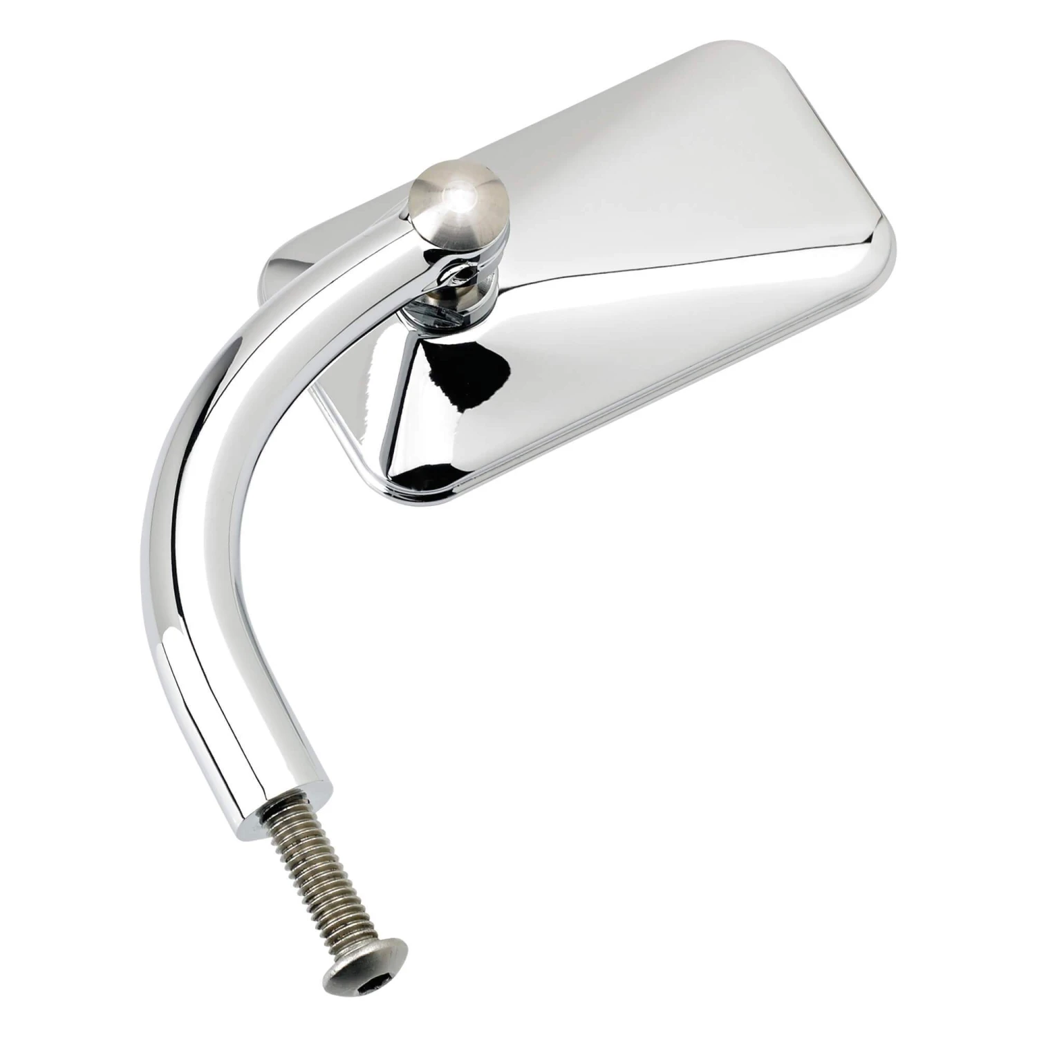 Utility Mirror Rectangle Perch Mount - Chrome 2 Utility Mirror Rectangle Perch Mount - Chrome - Image 2