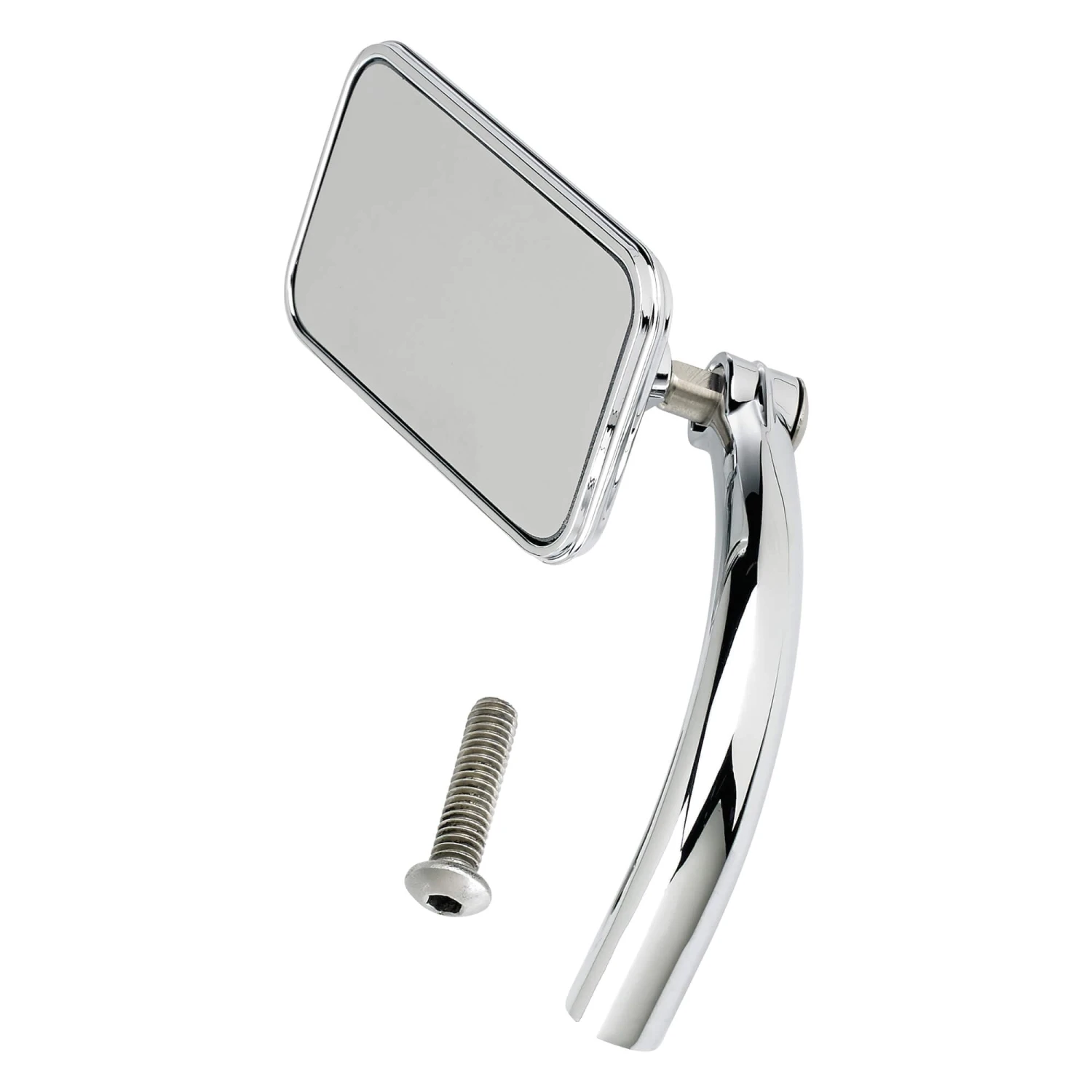 Utility Mirror Rectangle Perch Mount - Chrome 1 Utility Mirror Rectangle Perch Mount - Chrome