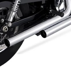 Straighshots Exhaust System - Chrome - 2004-2013 Harley-Davidson Sportster XL -Motor Parts Hub 011668 Vance and Hines Straighshots Exhaust System Chrome 2004 2013 Harley Davidson Sportster XL 5