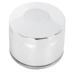 Oil Filter For Harley-Davidson Sportster And Big Twin Models - Chrome - OEM# 63782-80 -Motor Parts Hub 011756 Cycle Standard Oil Filter for Harley Davidson Sportster Big Twin Models Chrome OEM63782 80 3