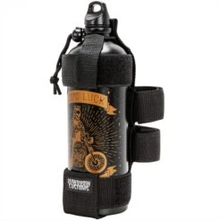 Good Luck Fuel Reserve Bottle And Carrier Combo -Motor Parts Hub 011781 Lowbrow Customs GoodLuckFuelReserveBottleandCarrierCombo1 2