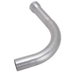 Front Exhaust Pipe 1948-1965 Harley-Davidson Panhead - Bare Steel - OEM# 65440-48 -Motor Parts Hub 011886 Gasbox Front Exhaust Pipe 1948 1995 Harley Davidson Panhead BareSteel OEM65440 48 2