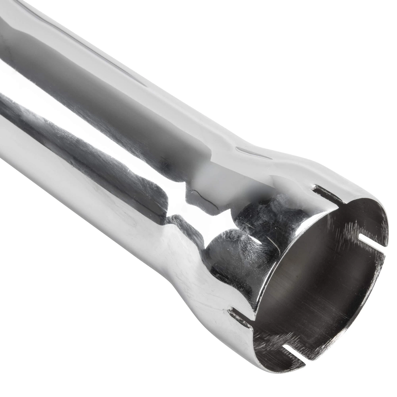 Front Exhaust Pipe 1948-1965 Harley-Davidson Panhead - Chrome - OEM# 65440-48 4 Front Exhaust Pipe 1948-1965 Harley-Davidson Panhead - Chrome - OEM# 65440-48 - Image 4