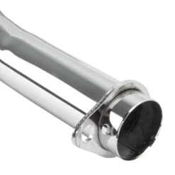 Front Exhaust Pipe 1966-1969 Harley-Davidson Shovelhead - Chrome - OEM# 65443-66 -Motor Parts Hub 011889 Gasbox Front Exhaust Pipe 1966 1969 Harley Davidson Shovelhead Chrome OEM65443 66 4