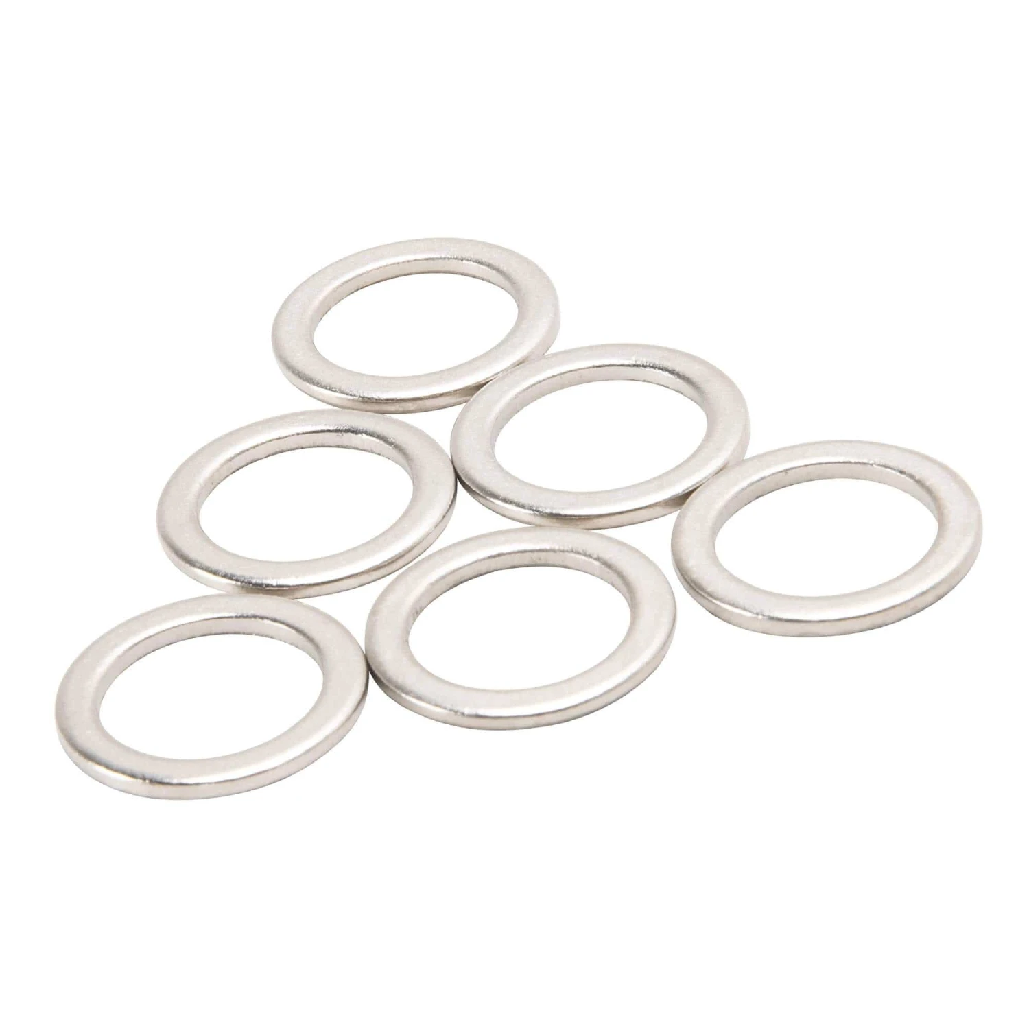 12mm Aluminum Crush Washers - 6 Pack 3 12mm Aluminum Crush Washers - 6 Pack - Image 3
